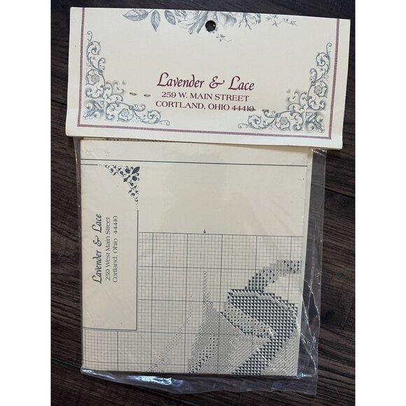 Lavender & Lace Heavenly Gifts Cross Stitch Pattern LL17 NIP - Picture 2 of 2